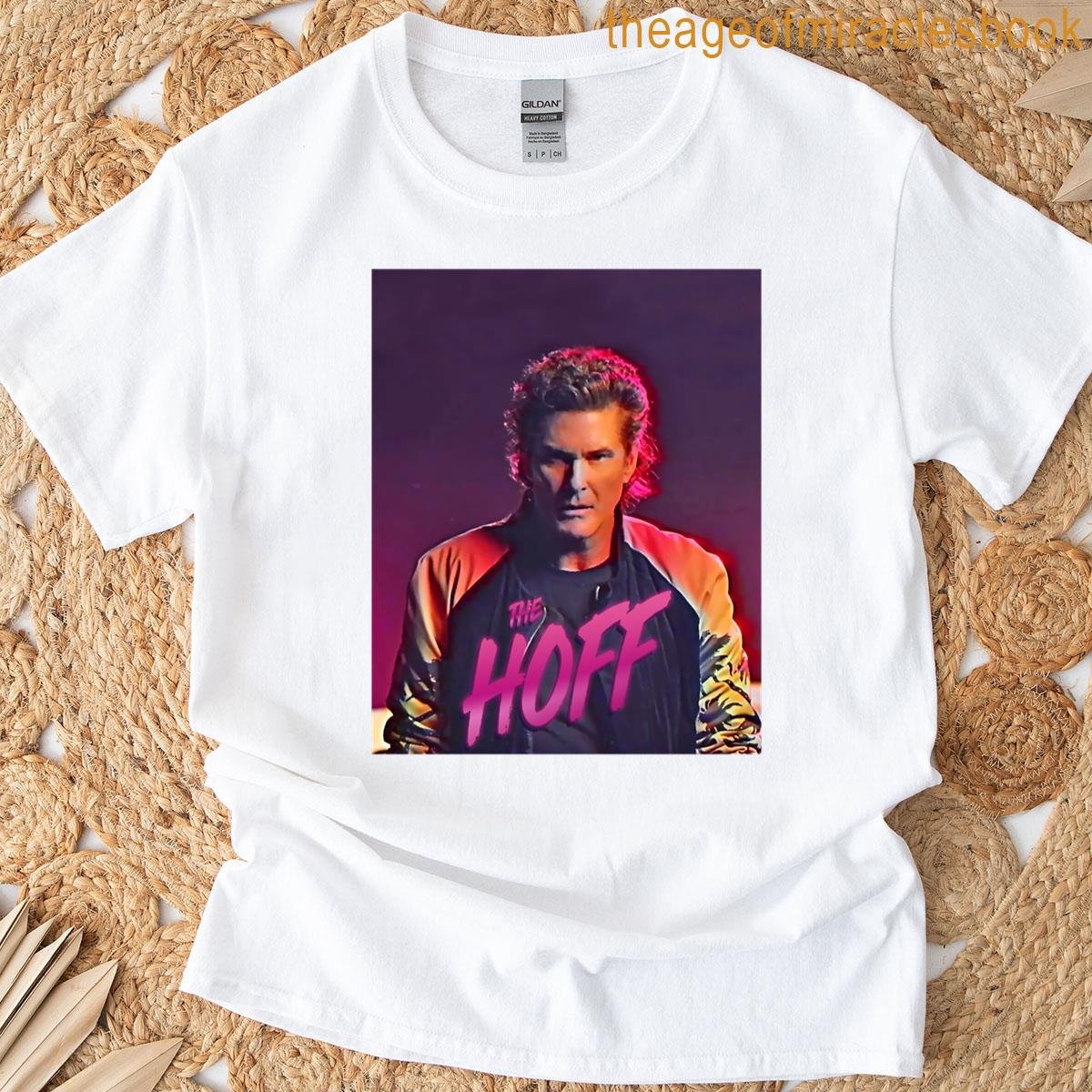The Hoff – David Hasselhoff Retro Allover Patten Graphic T-shirt