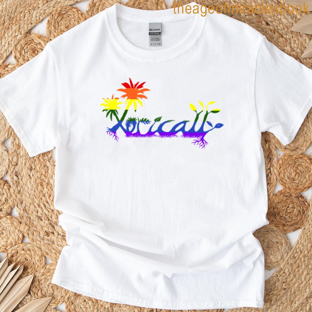 The Official Xerically Logo – Rainbow Horizontal T-shirt