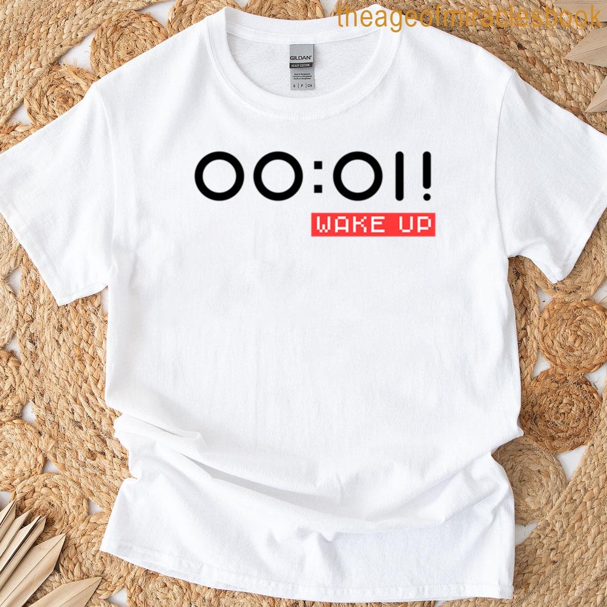 Wake Up White T-shirt