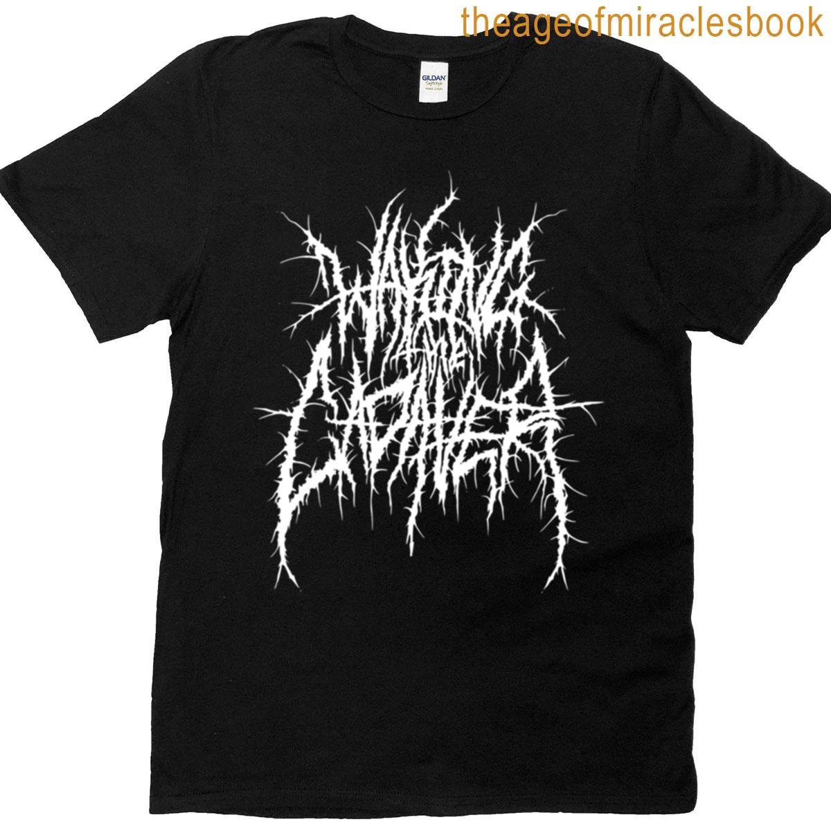 Waking The Cadaver Hd Logo Oversized T-shirt