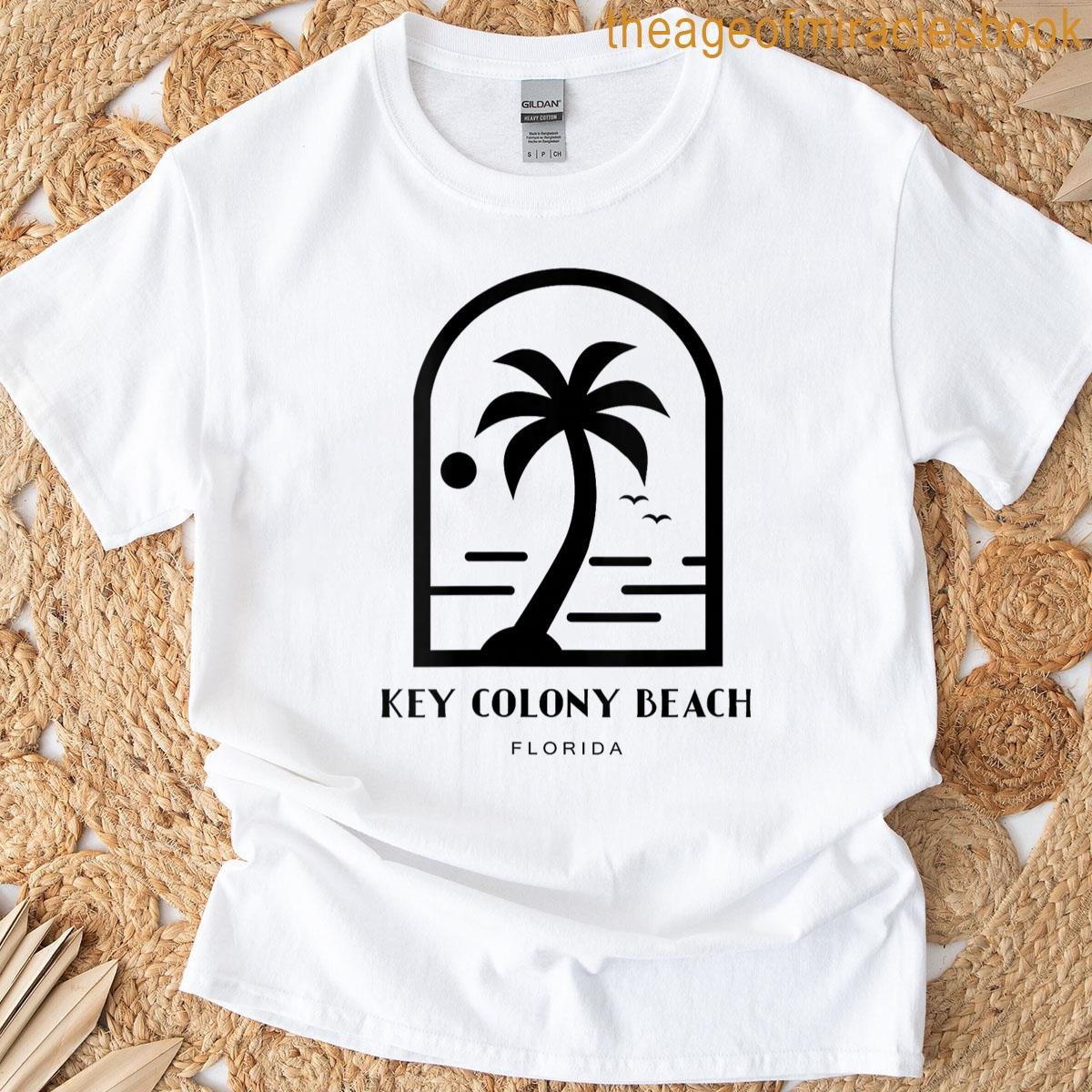 Womens Key Colony Beach Florida T-shirt