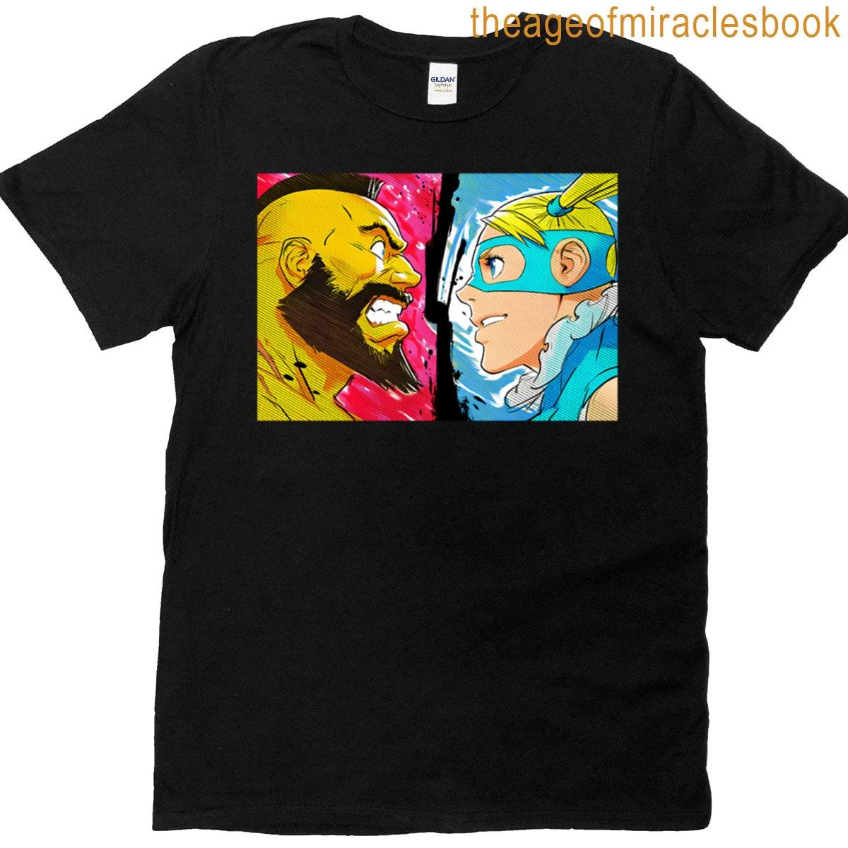 Zangief Rainbow Mika – 1 Oversized T-shirt