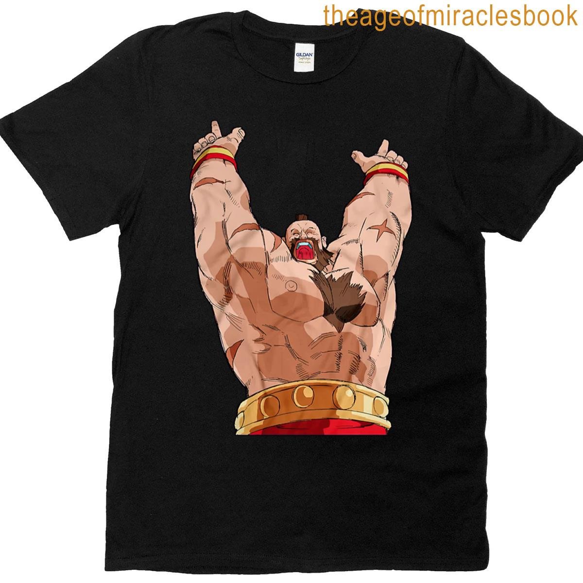 Zangief Win Pose Mvc Premium T-shirt