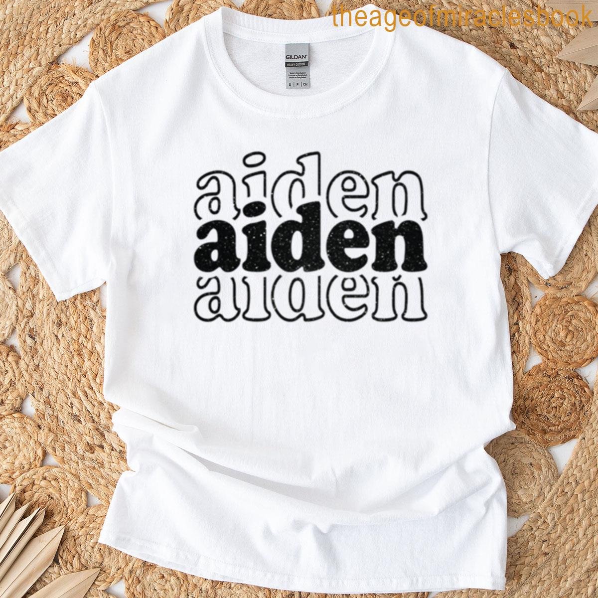 Aiden Name Personalized T-shirt