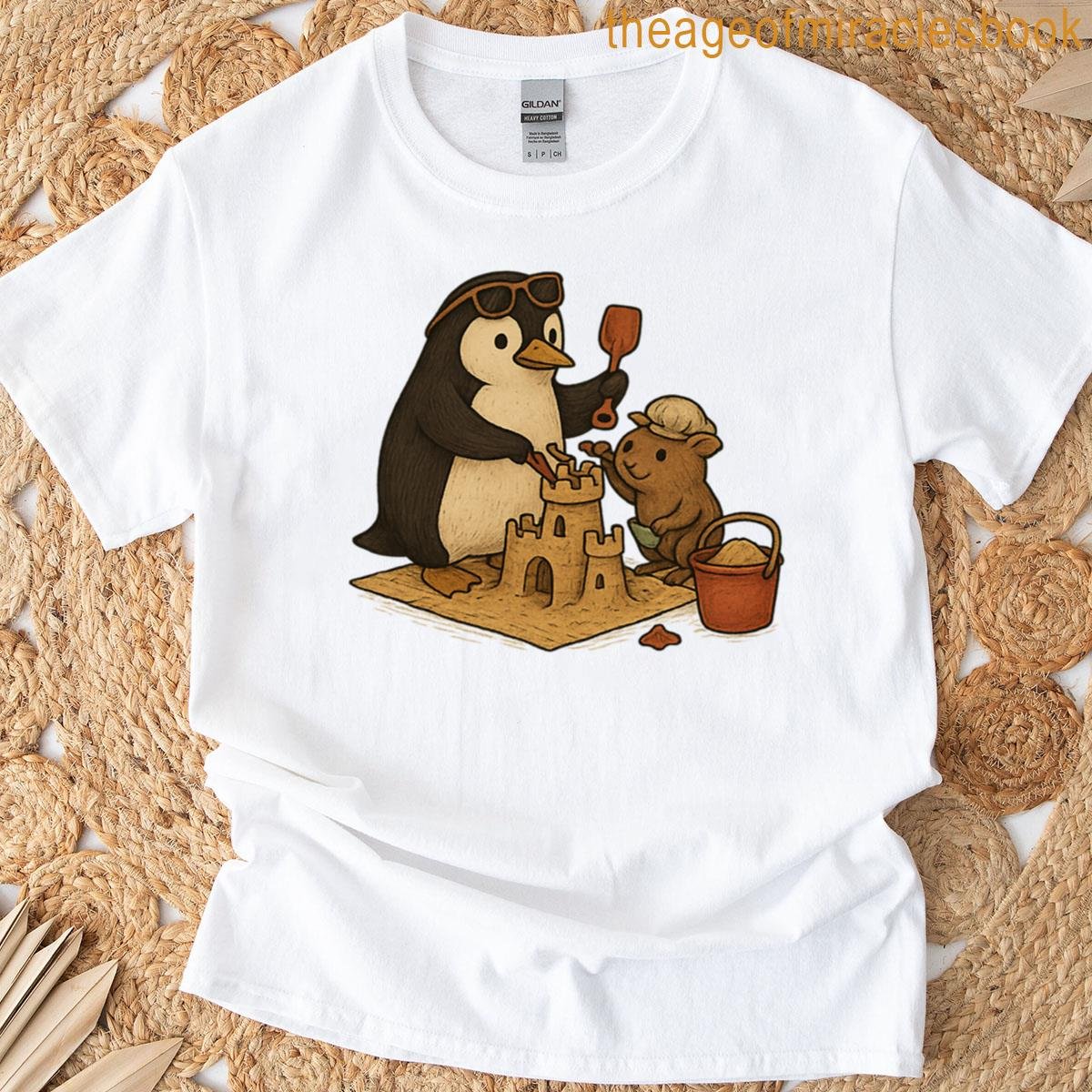 Beach Builders Oversized T-shirt