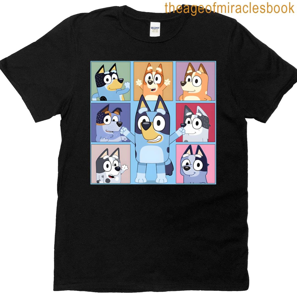 Bluey The Heelers Oversized T-shirt