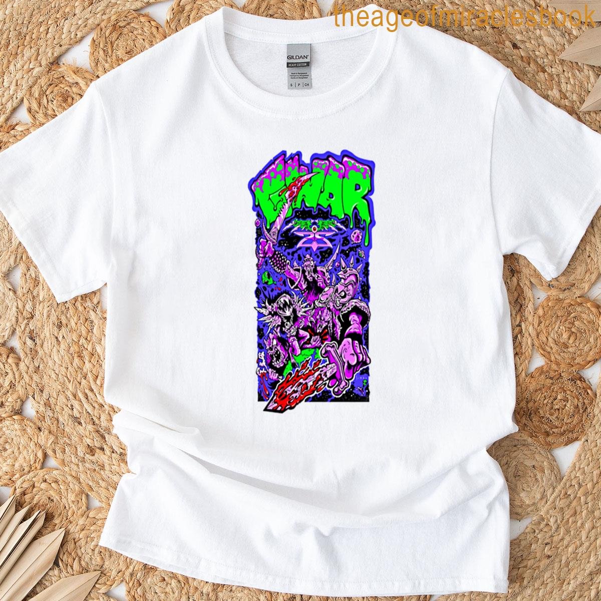 Cartoon Grinning Head T-shirt