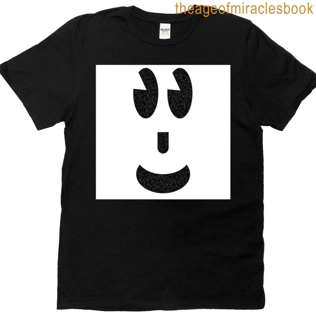 Cartoon-like Face T-shirt