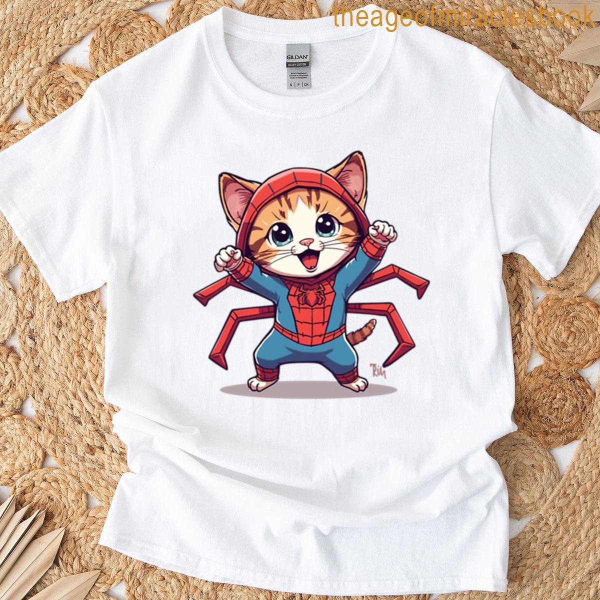 Cat In Spider Costume T-shirt