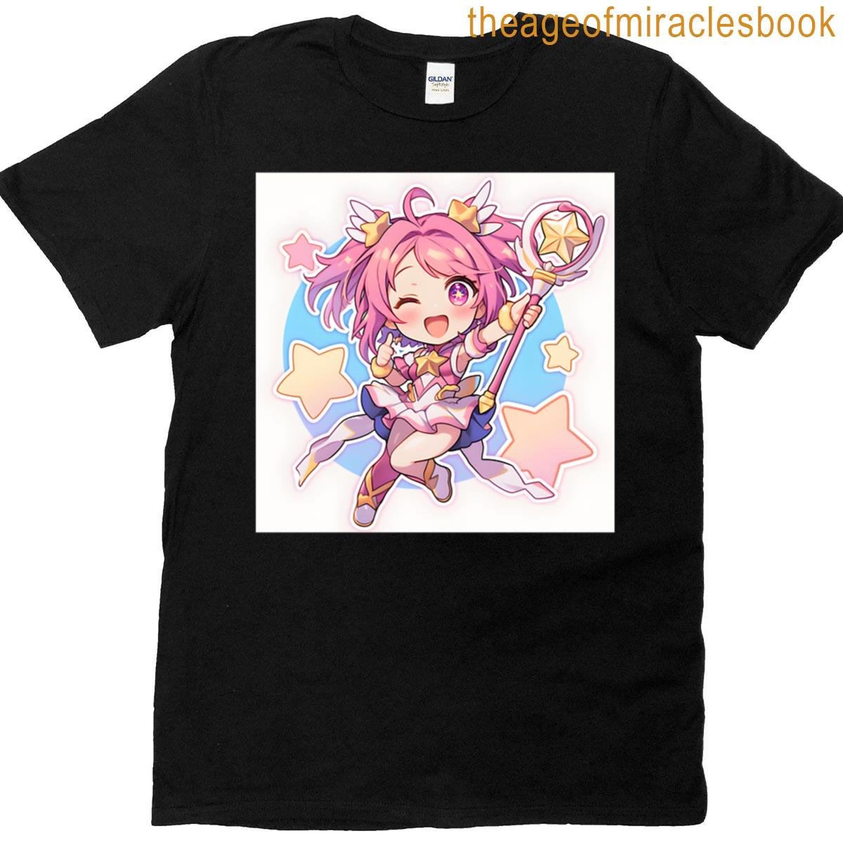 Celestial Guardian Chibi Poster T-shirt Celestial Guardian Chibi Poster T-shirt