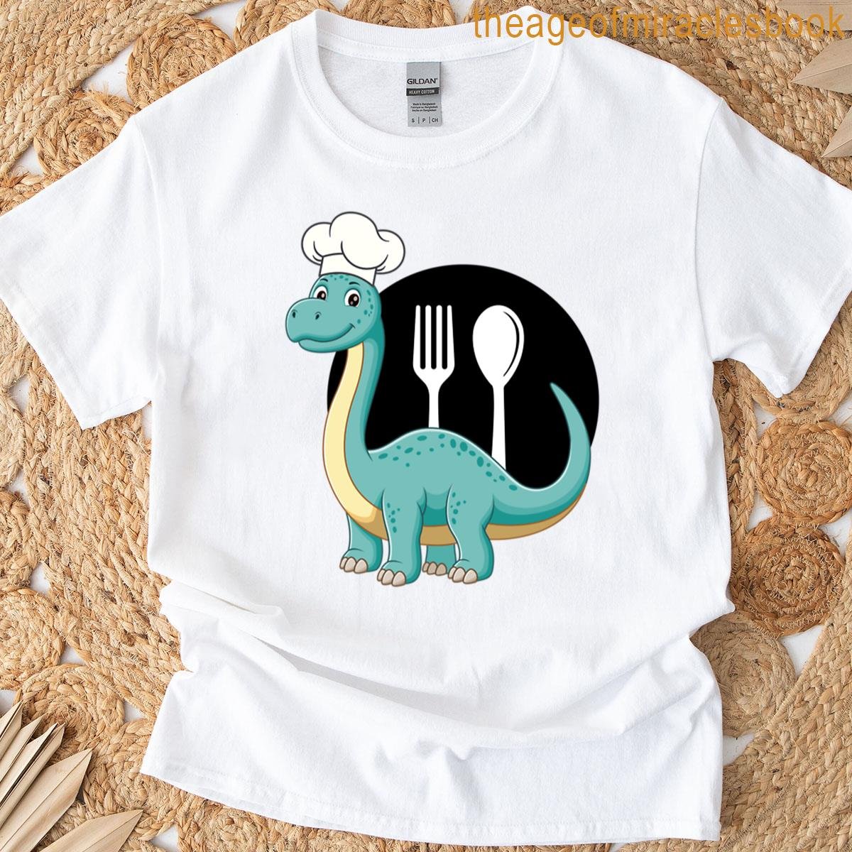 Chef Dino Blue T-shirt