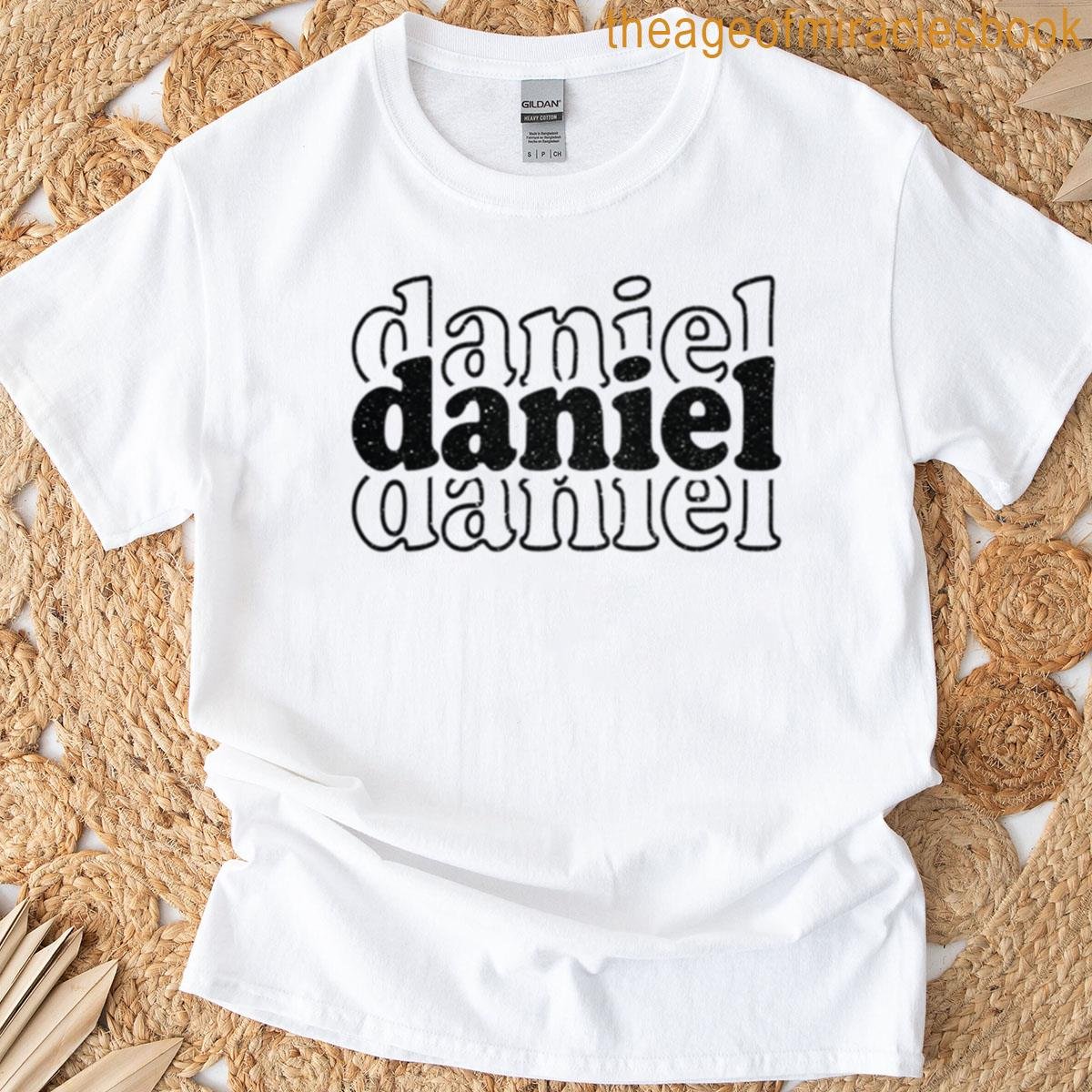 Daniel Name Personalized T-shirt