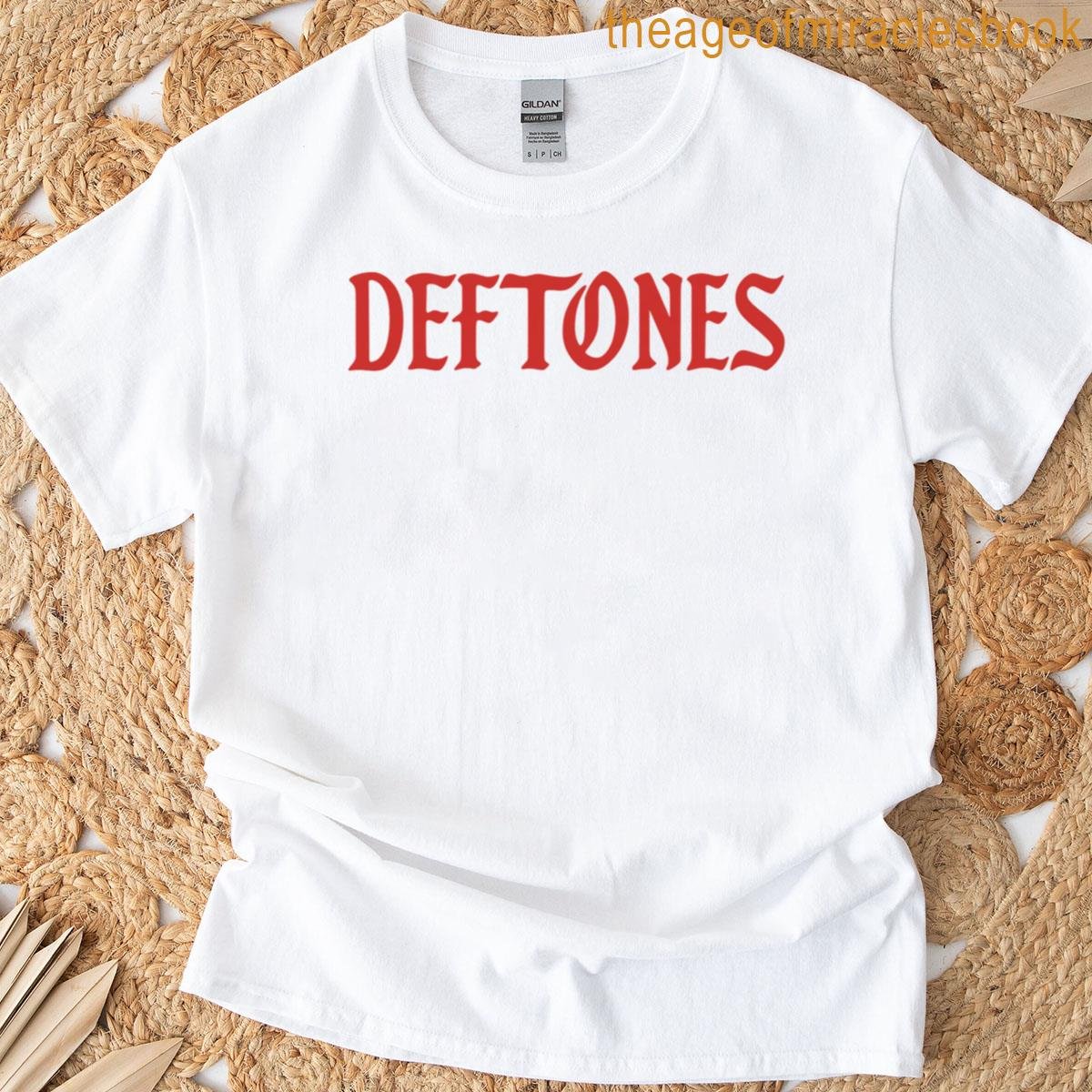 Deftones Red Logo T-shirt