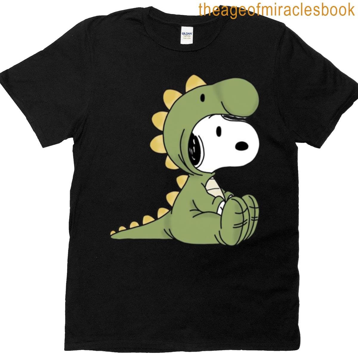 Dinosaur Snoopy Love T-shirt