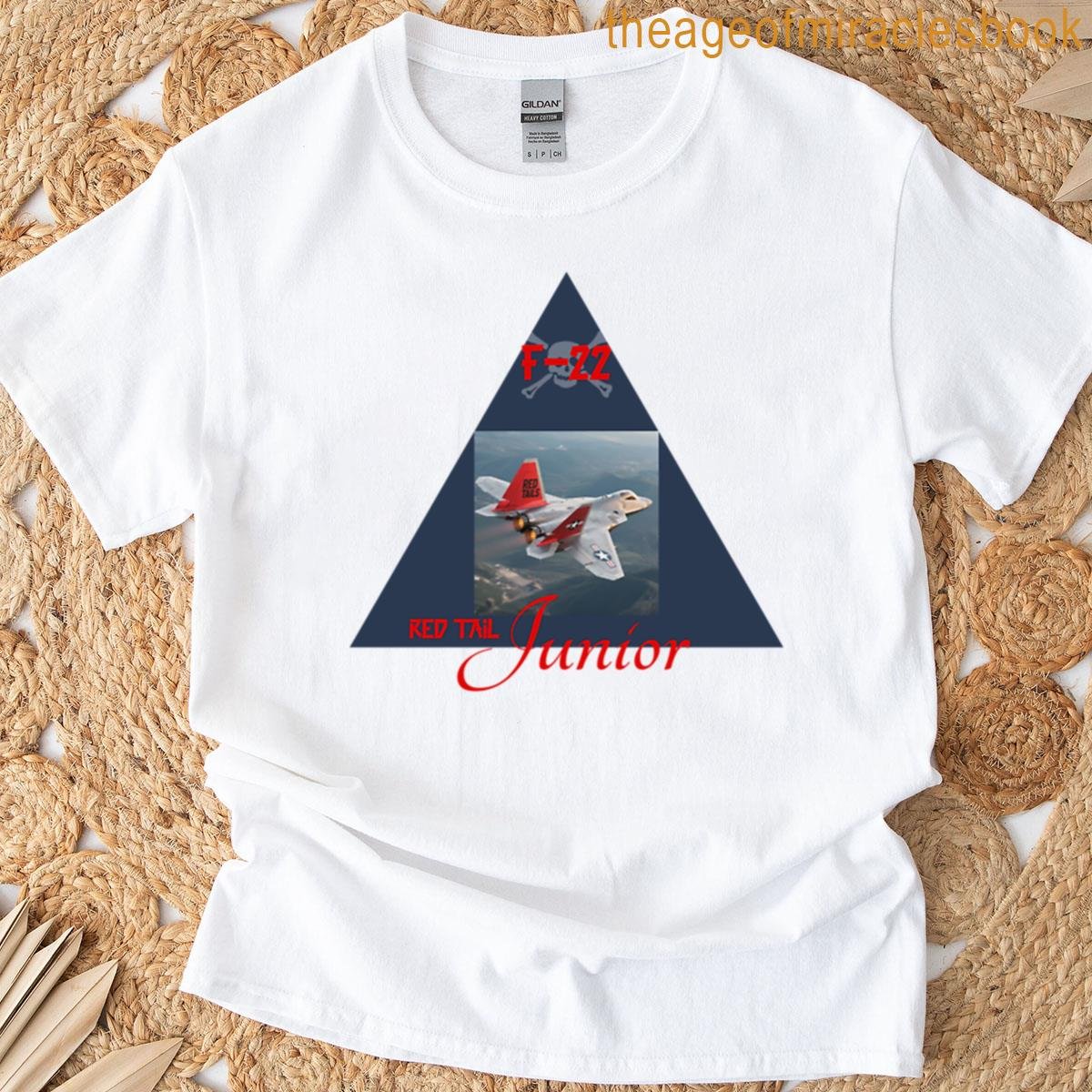 F-22 Red Tail T-shirt