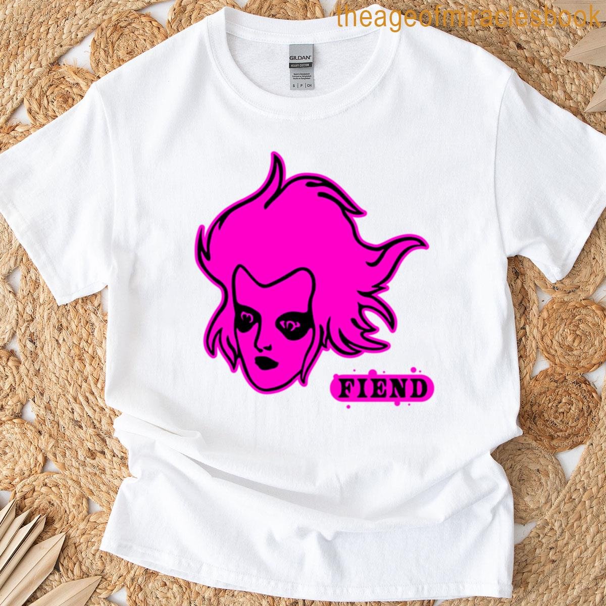Fiend Dotty No Dots Pinkblack T-shirt