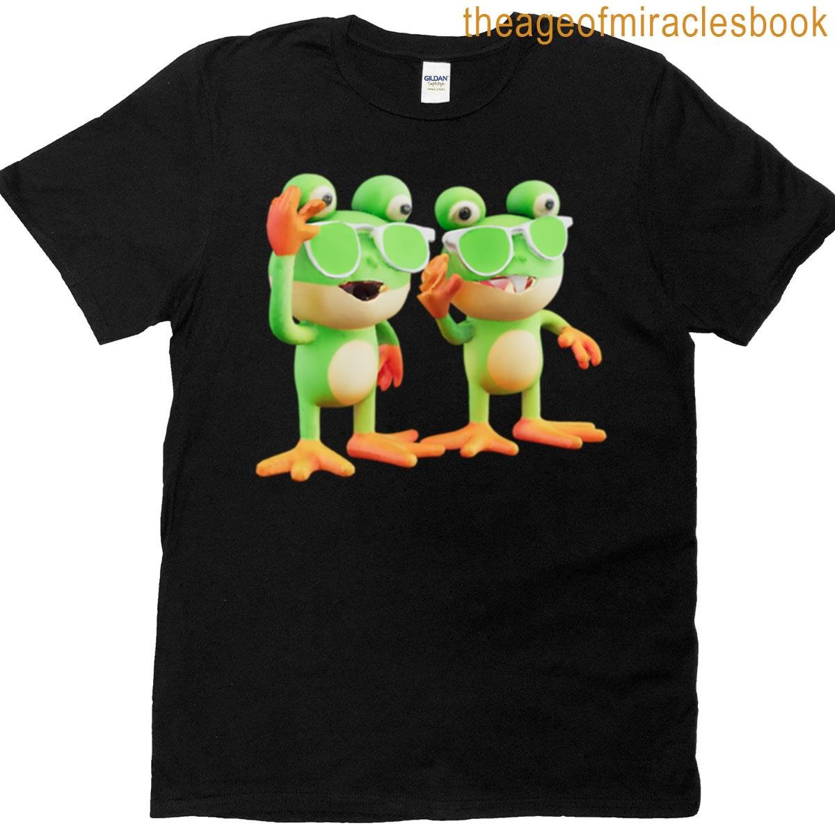 Frogs Stikers Oversized T-shirt