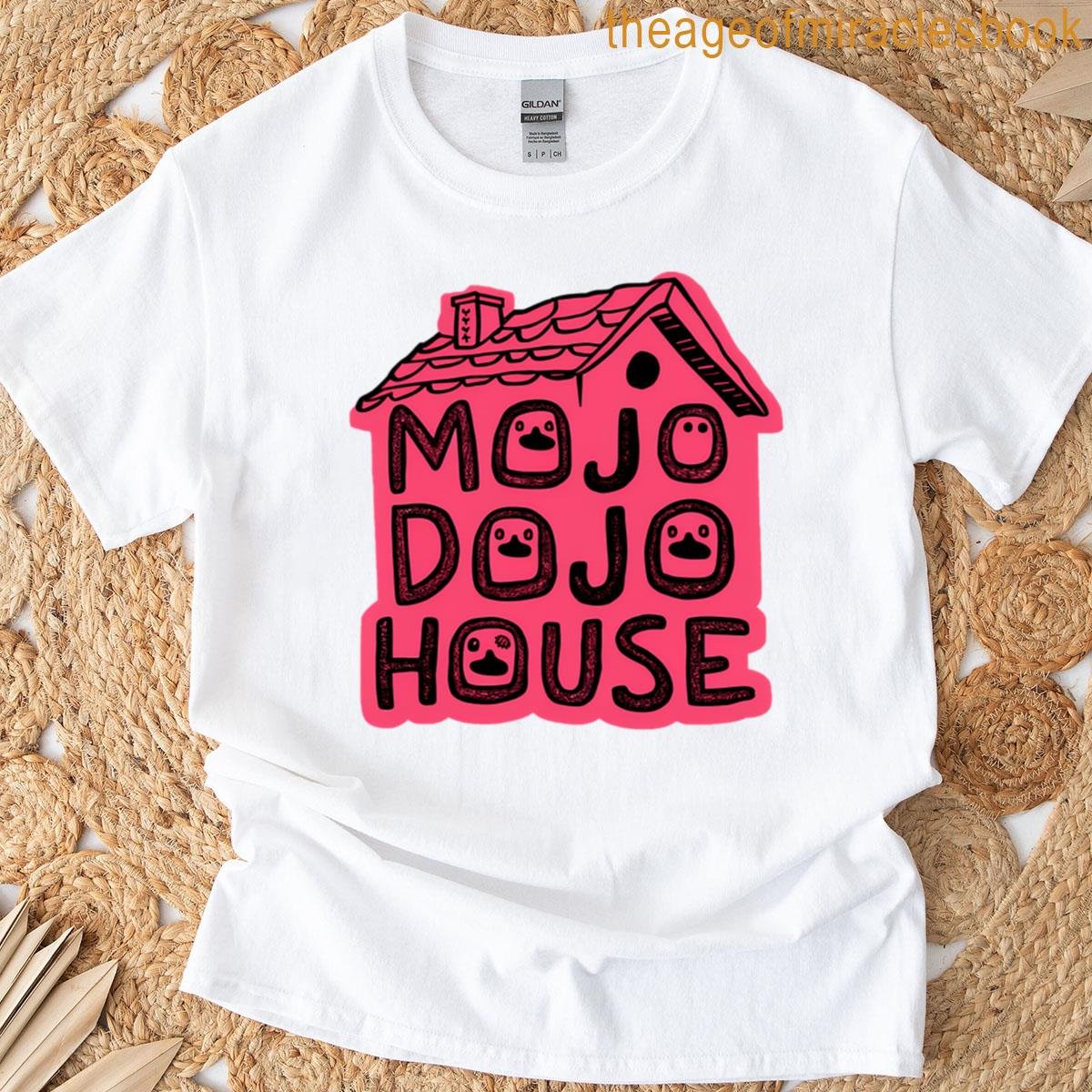 Mojo Dojo House Cartoon Design T-shirt