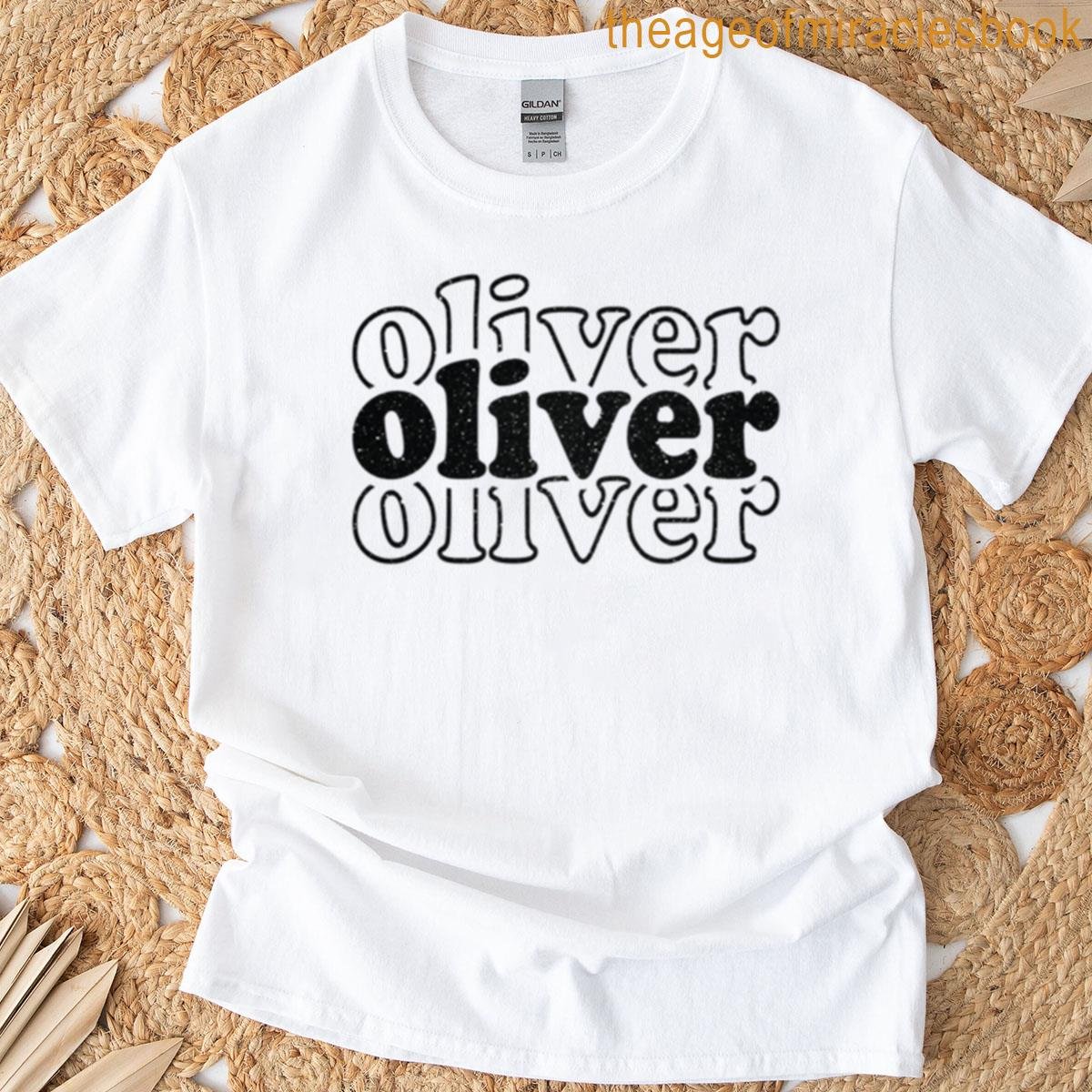 Oliver Name Personalized T-shirt