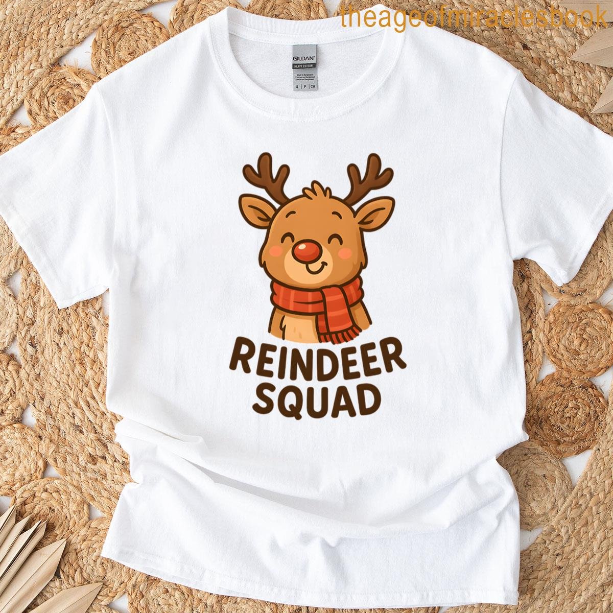 Reindeer Squad Oversized T-shirt