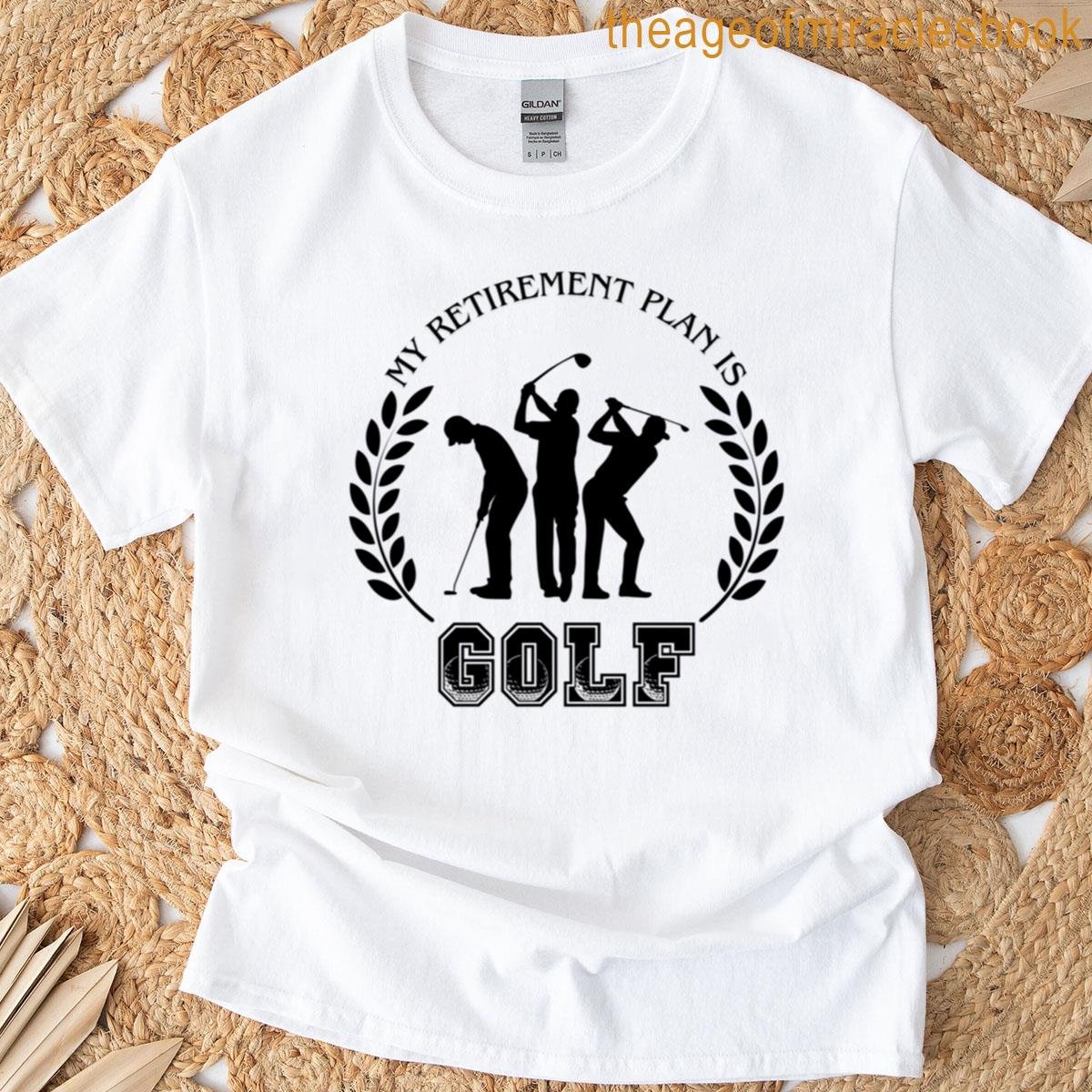 Retirement Plan – Golf Oversized T-shirt