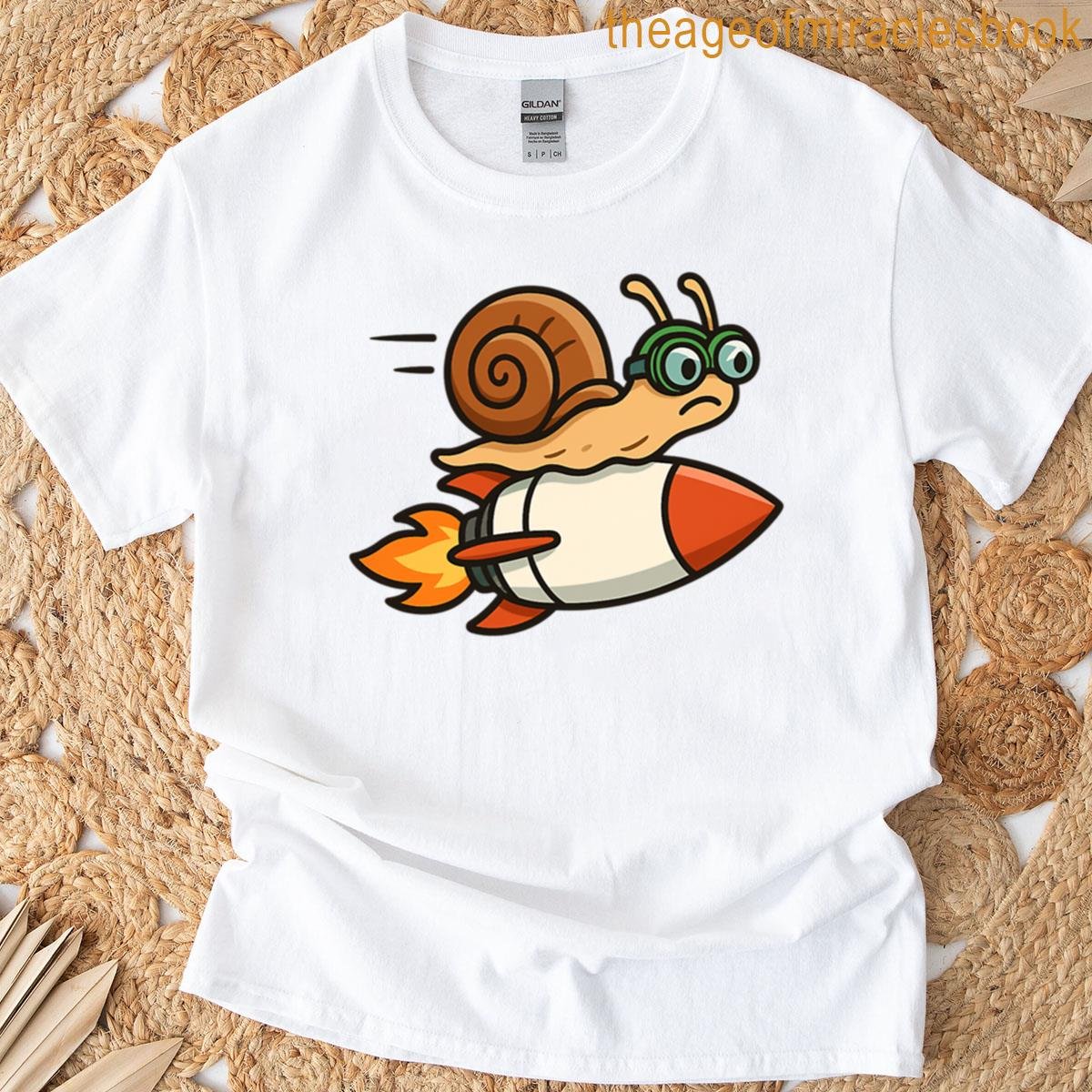 Rocket Snail On Speed T-shirt