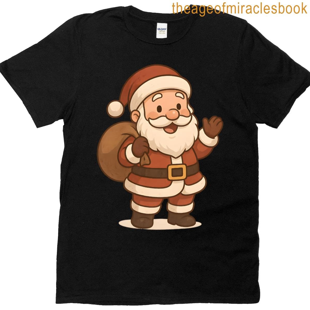 Santa Claus Portrait Oversized T-shirt