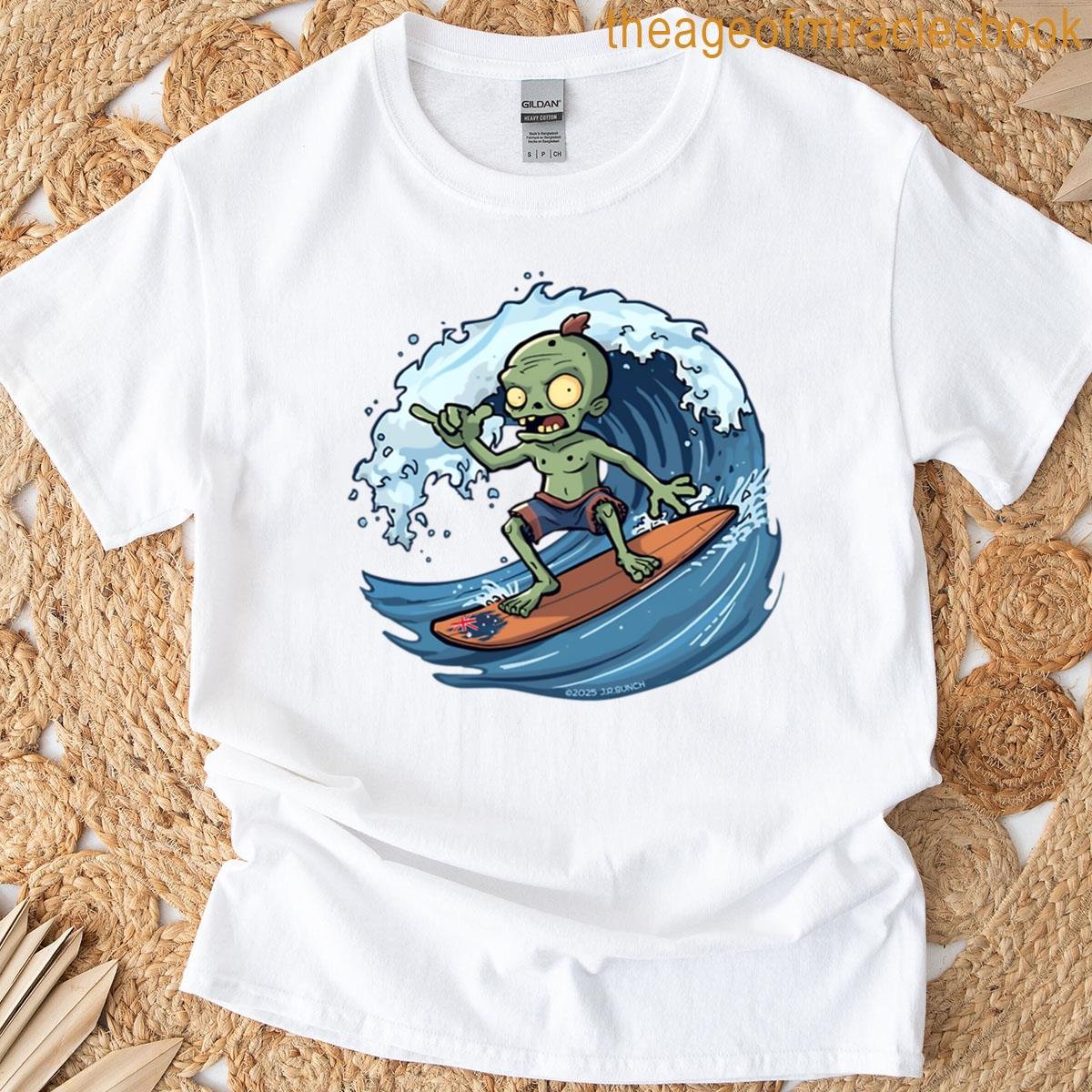 Shaka Surfer Zombie T-shirt