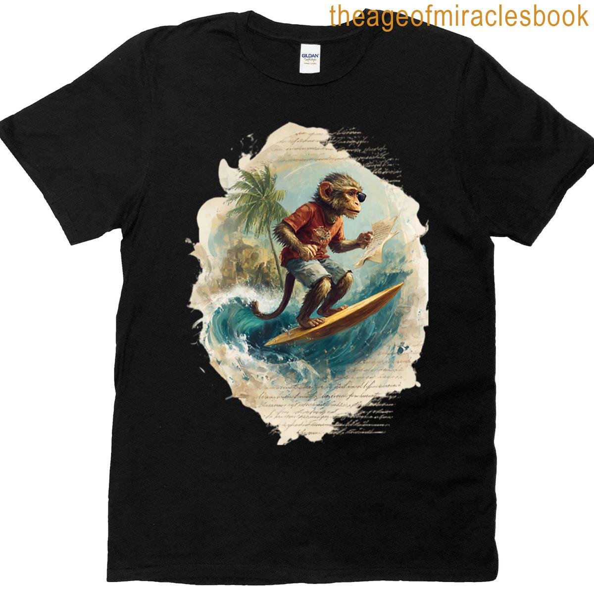 Surfing Monkey T-shirt