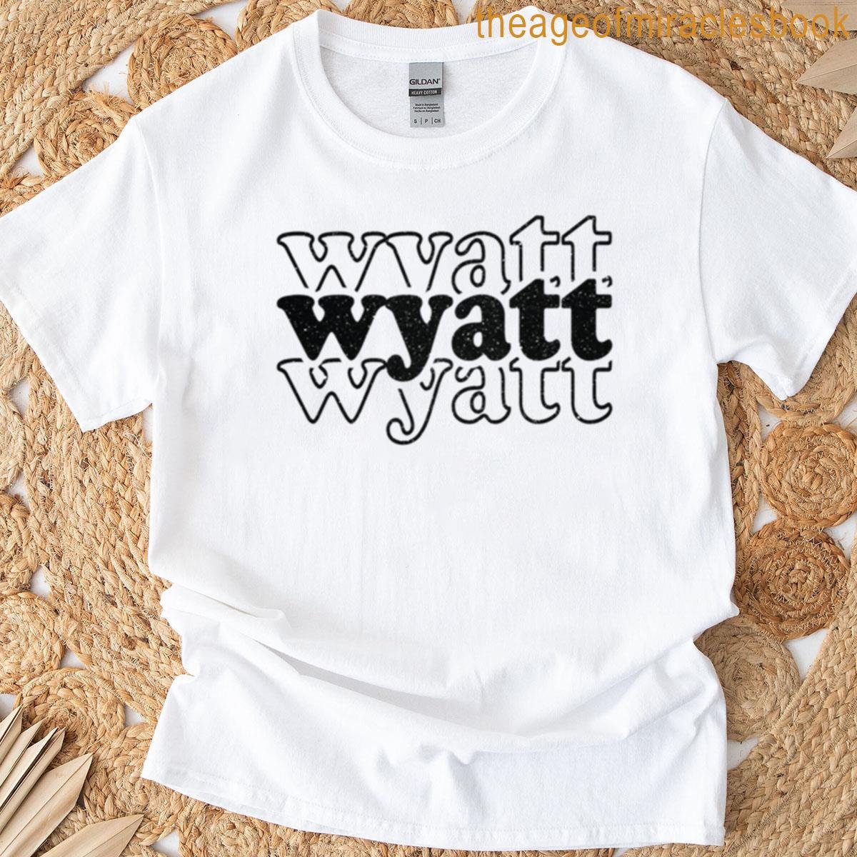 Wyatt Name Personalized T-shirt