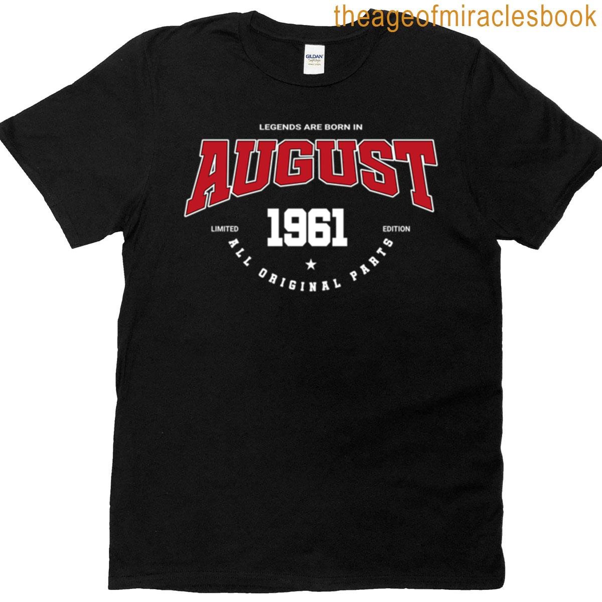 August Legends 1961 T-shirt