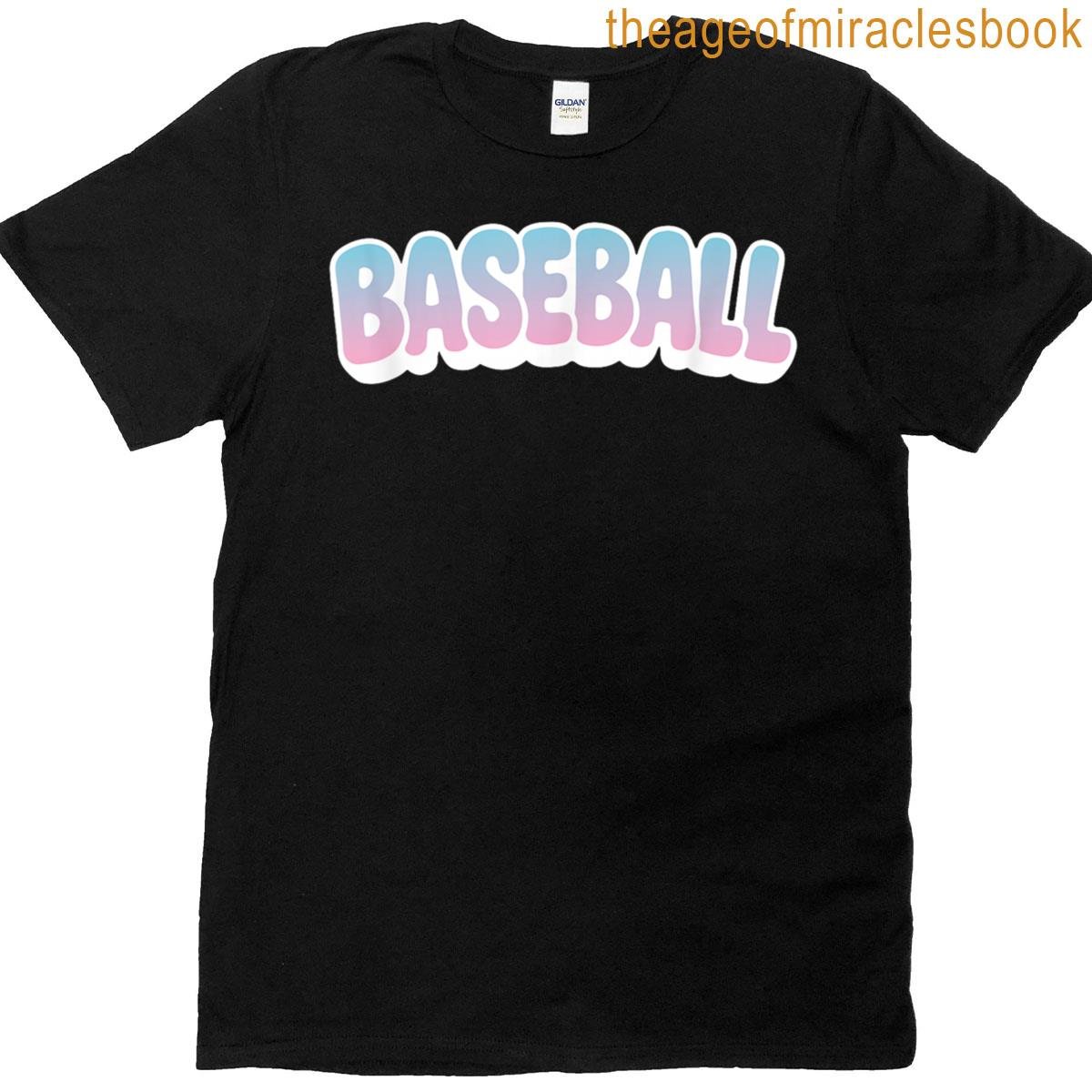 Baseball Bubble Letter T-shirt