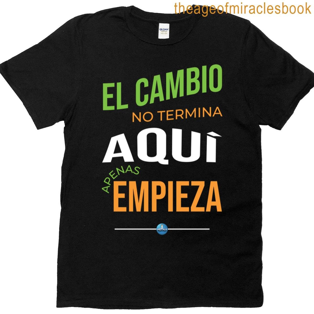 Change Its Getting Started – Spanish Oversized T-shirt