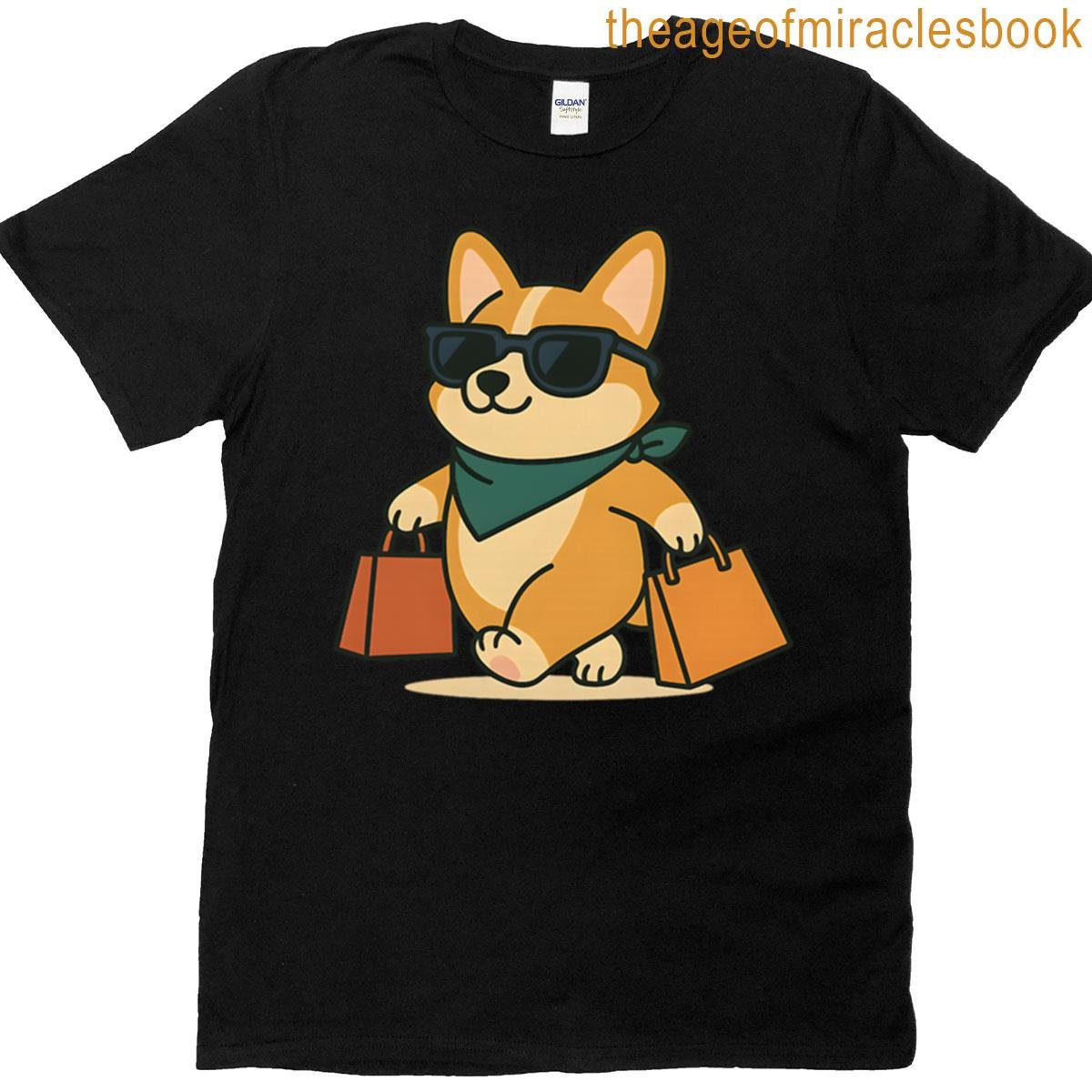 Cool Corgi Shopping Spree Premium T-shirt
