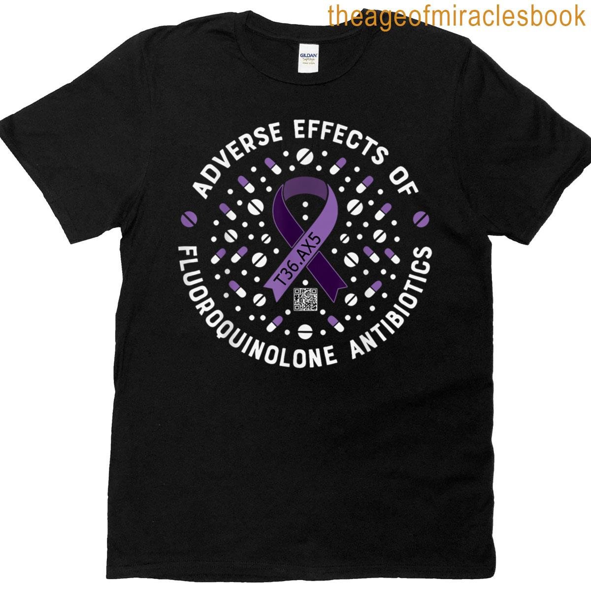 Fluoroquinolone Toxicity Awareness – Medical Code T-shirt