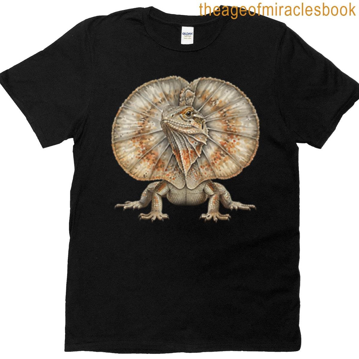 Frilled Neck Lizard Oversized T-shirt