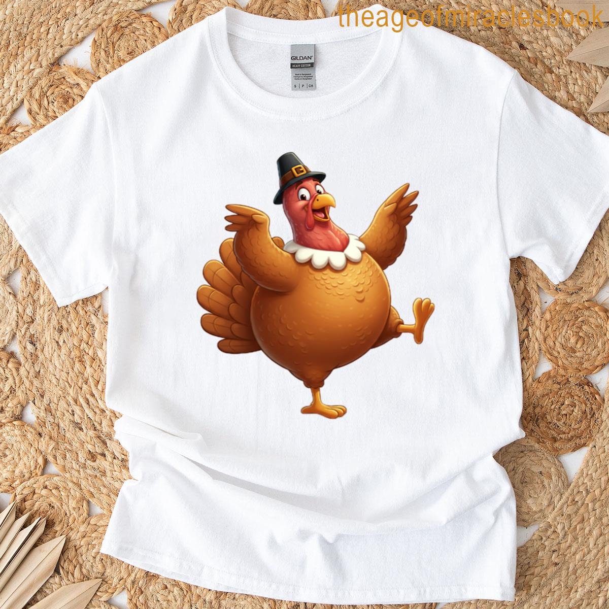 Funny Thanksgiving Turkey Oversized T-shirt