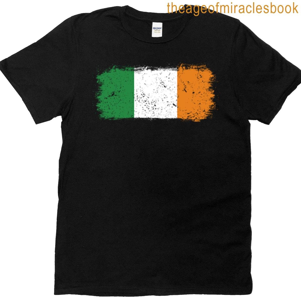 Irish Flag Faded Oversized T-shirt