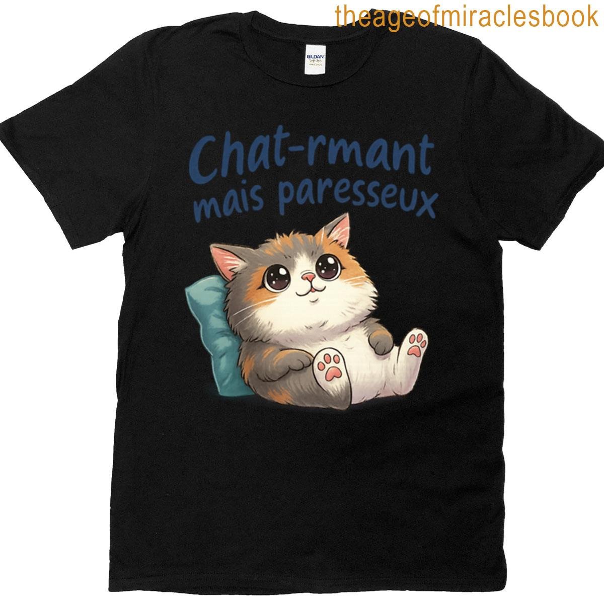 Kawaii Napping Kitten T-shirt