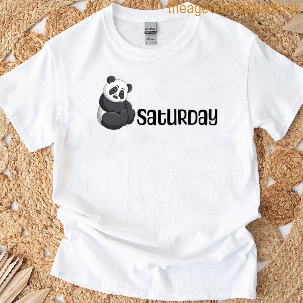 Lazy Panda Saturday T-shirt