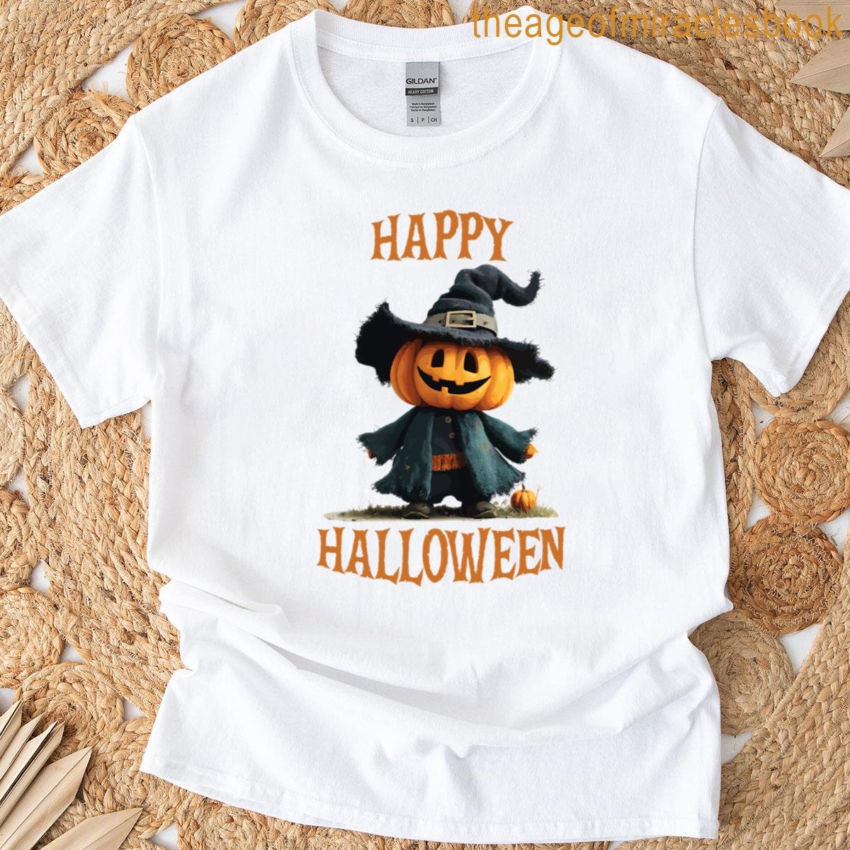 Pumpkin Witch – Happy Halloween T-shirt