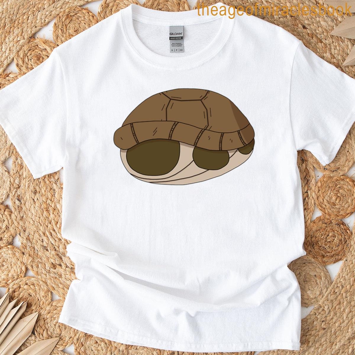 Shy Halloween Turtle T-shirt