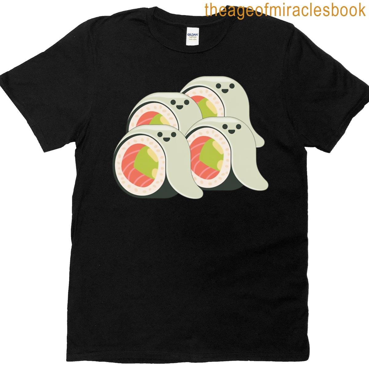 Spooky Sushi Freshly Screamed T-shirt
