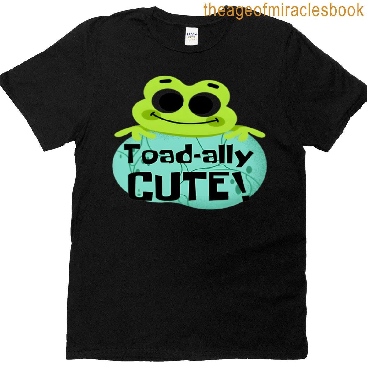 Toad-ally Cute Frog T-shirt
