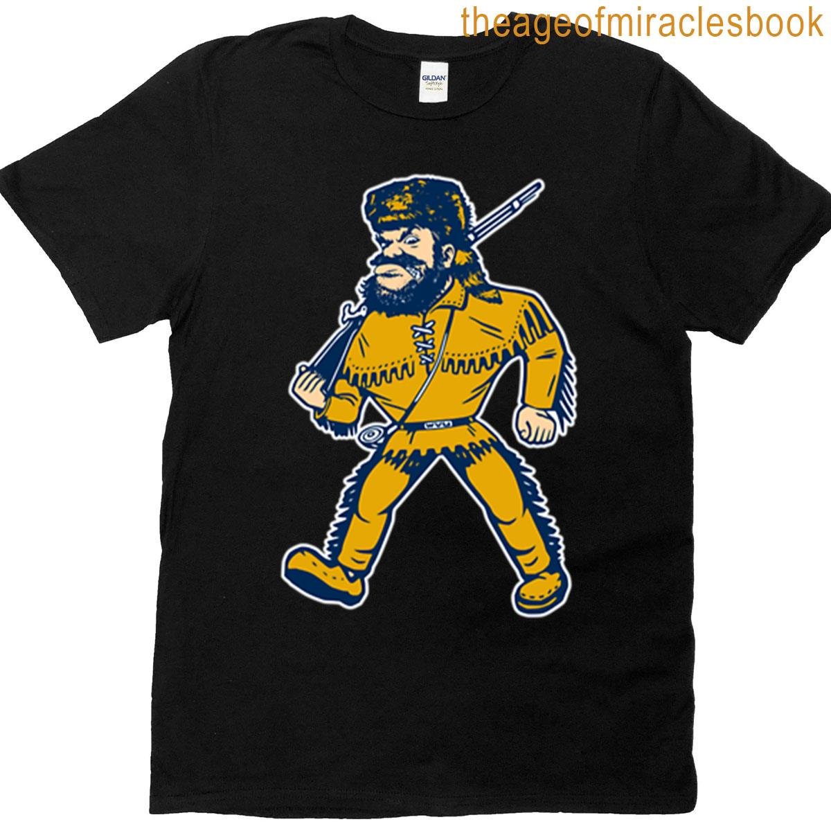 Vintage Mountain Mascot Walking T-shirt
