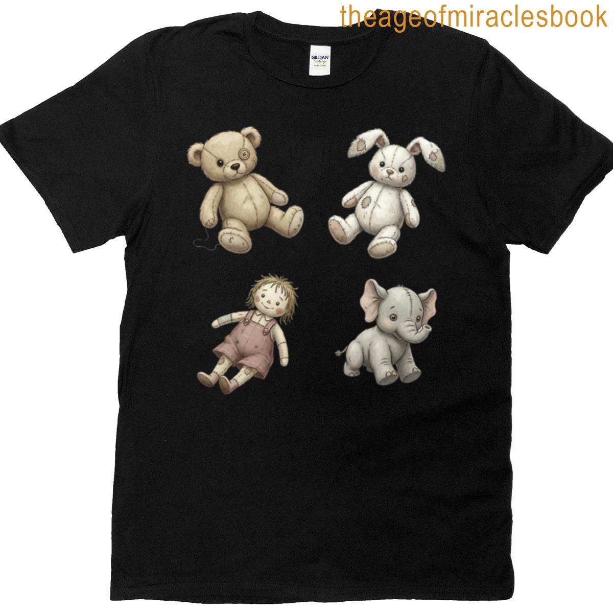 Vintage Stuffed Animal Quartet T-shirt