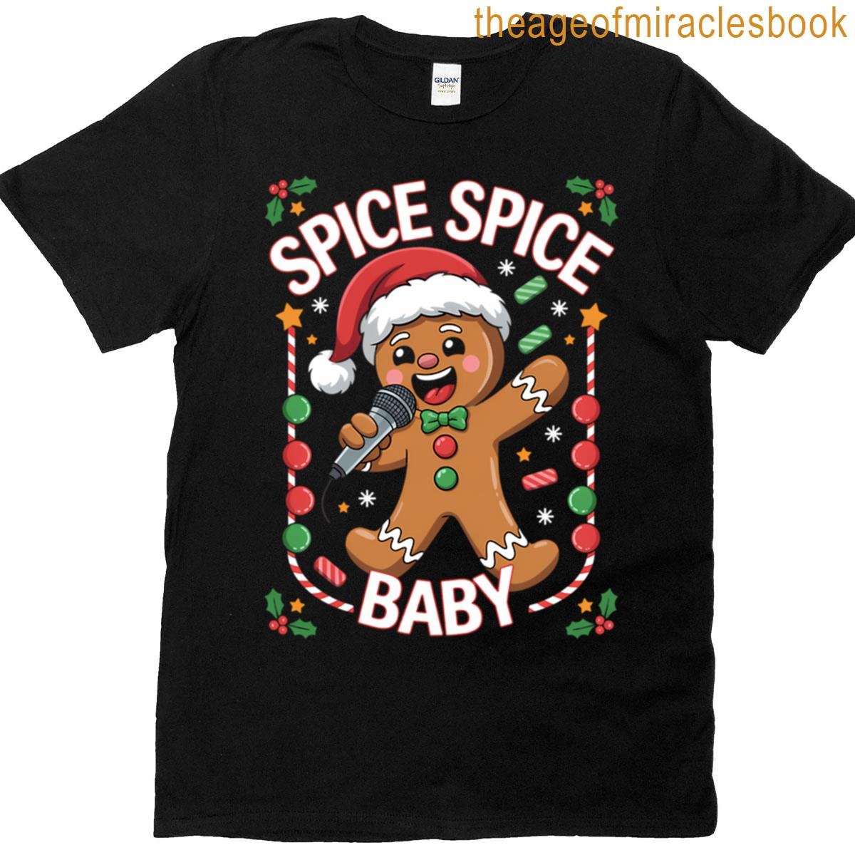 Funny Gingerbread Cute Christmas Cookie T-shirt
