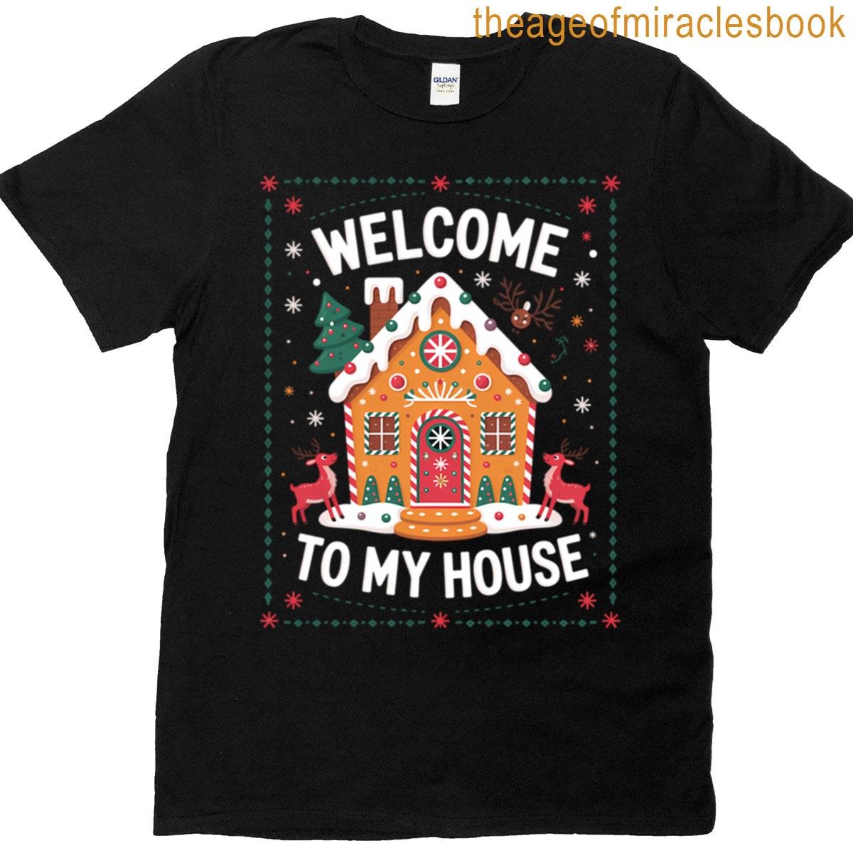 Gingerbread House Xmas T-shirt