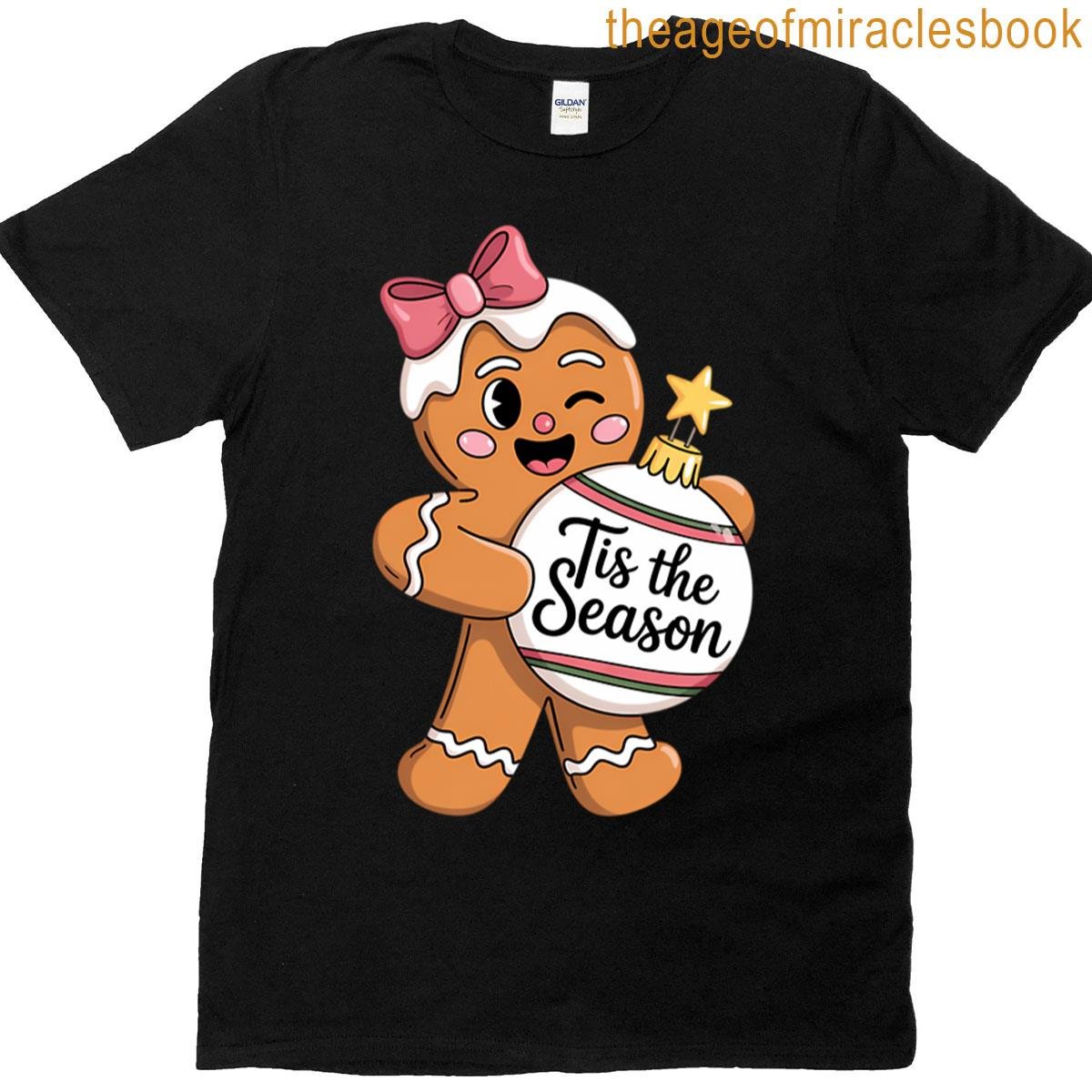 Gingerbread Xmas Cute Xmas Tree T-shirt