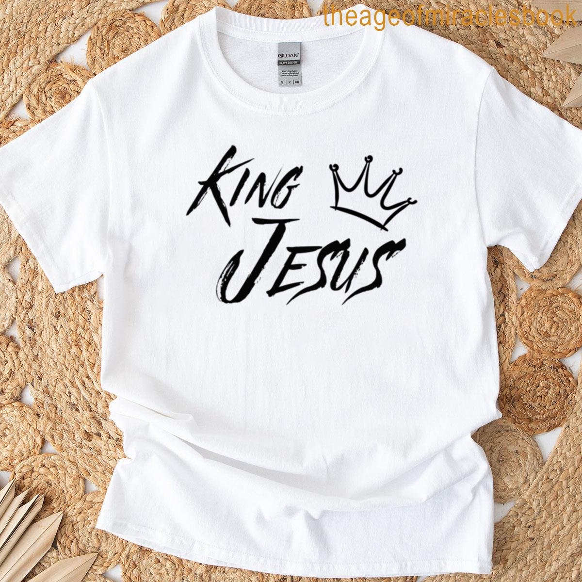 King Jesus Light Design T-shirt